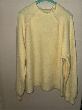 wild fable Pale Yellow Crewneck Sweater